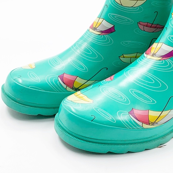 *SOLD* Western Chief Womens Size 8 Tall Rubber Rain Boots - Picture 10 of 16